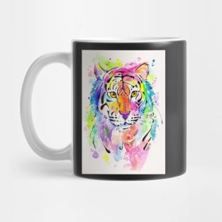 Tiger, Tiger - Abstract Watercolor Painting Mug